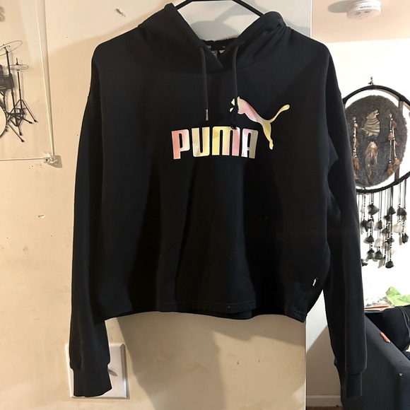 Puma Tops - Puma cropped hoodie